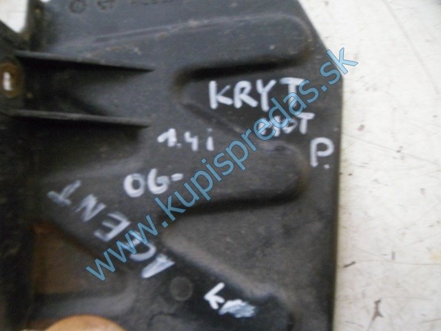 pravý spodný kryt na motor, na hyundai accent 1,4i, 29120-1600